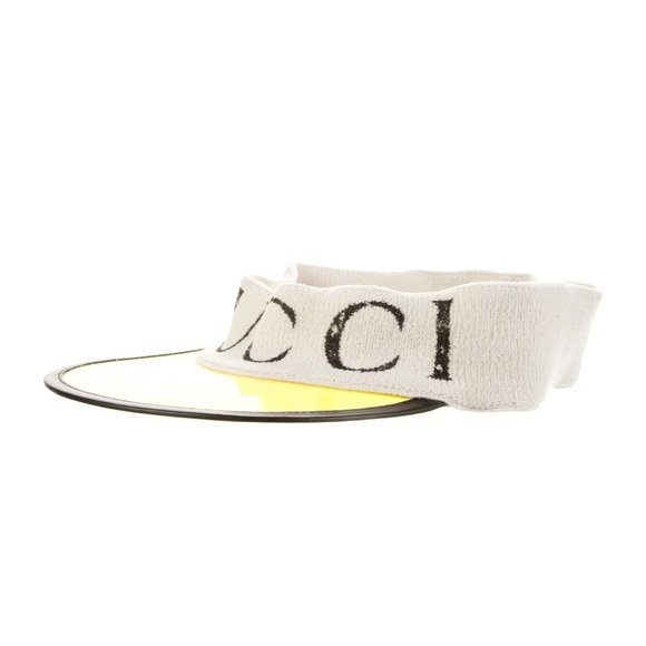 💯Authentic! GUCCI Visor With Tags and Dust Bag!Unisex Won’t Last! - Picture 2 of 2